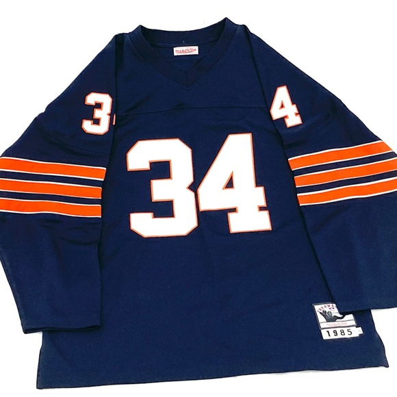 Walter Payton Throwbacks Football Jersey 1985 Size 52 - Picture 5 of 5